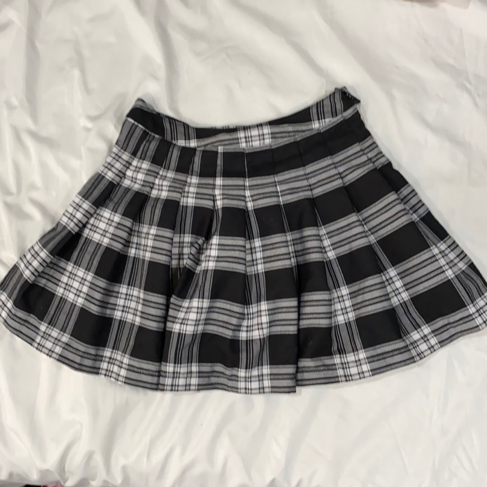 Plaid Skater Skirt